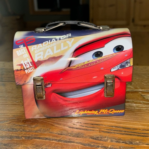Cars Small Tin Lunch Box - Picture 1 of 7